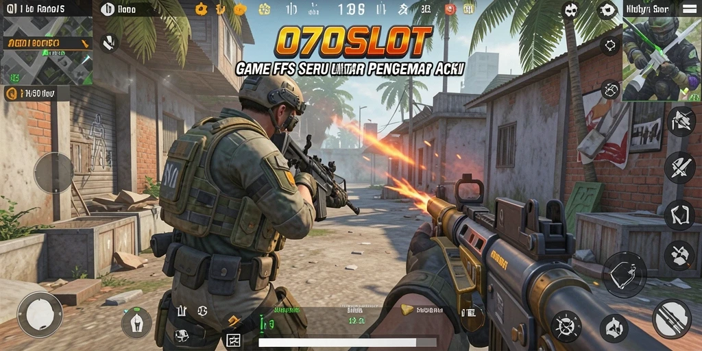 Tampilan gameplay 070SLOT yang mendebarkan dan penuh aksi.