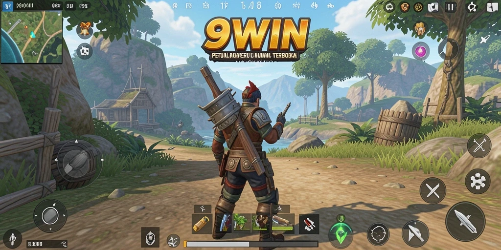 Tampilan menakjubkan dari gameplay Open World 9WIN.