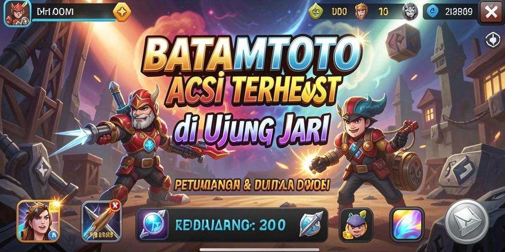 Tangkapan layar gameplay seru BATAMTOTO dengan aksi mendebarkan.
