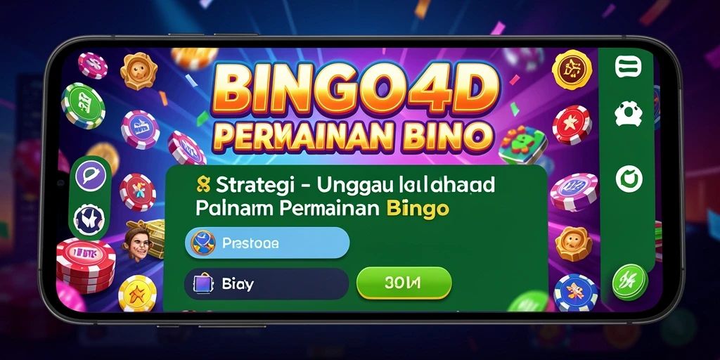 Tampilan menarik gameplay BINGO4D dengan elemen strategi mendalam.