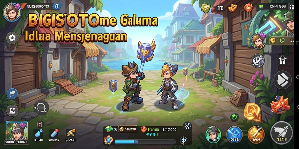 Tampilan gameplay seru BUGISTOTO di dunia Idle.