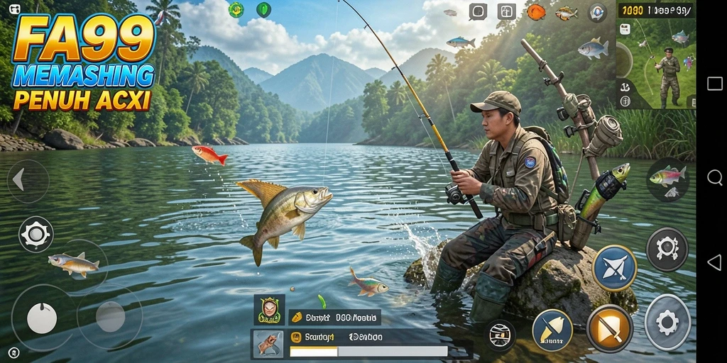 Tangkapan ikan yang spektakuler dalam FA99.