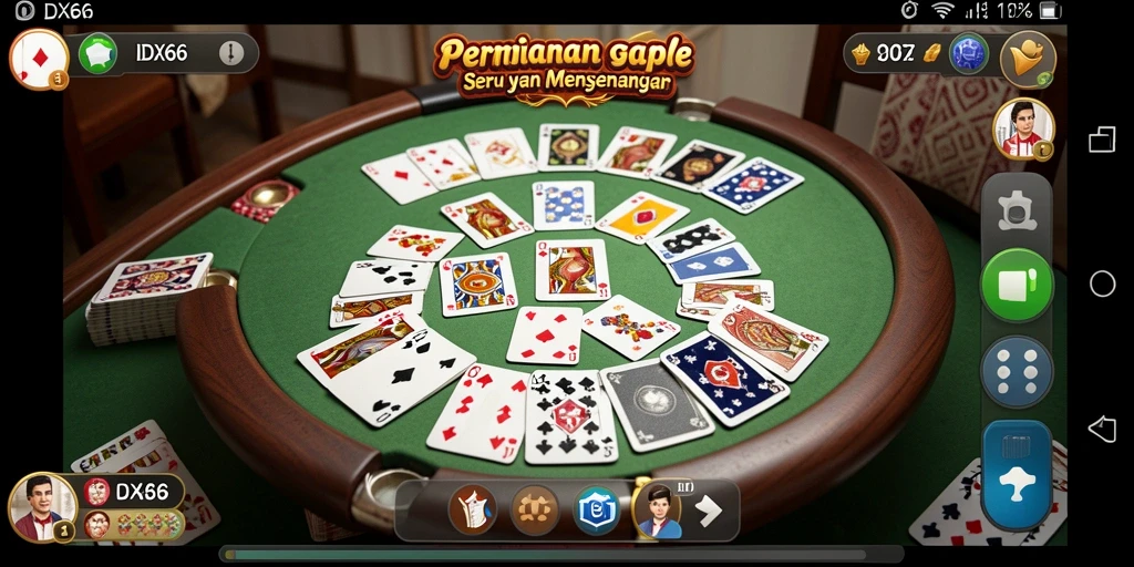 Tampilan gameplay seru dari IDX66 dengan grafis menarik.