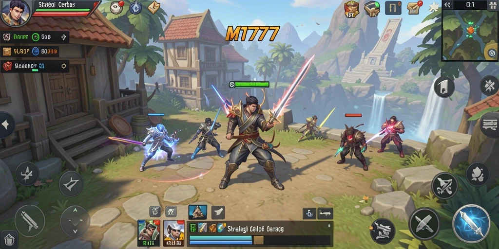 Tangkapan layar dari gameplay SLG yang mendebarkan di MT777.