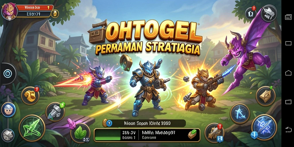 Tangkapan layar OHTOGEL menampilkan gameplay strategis yang menegangkan.