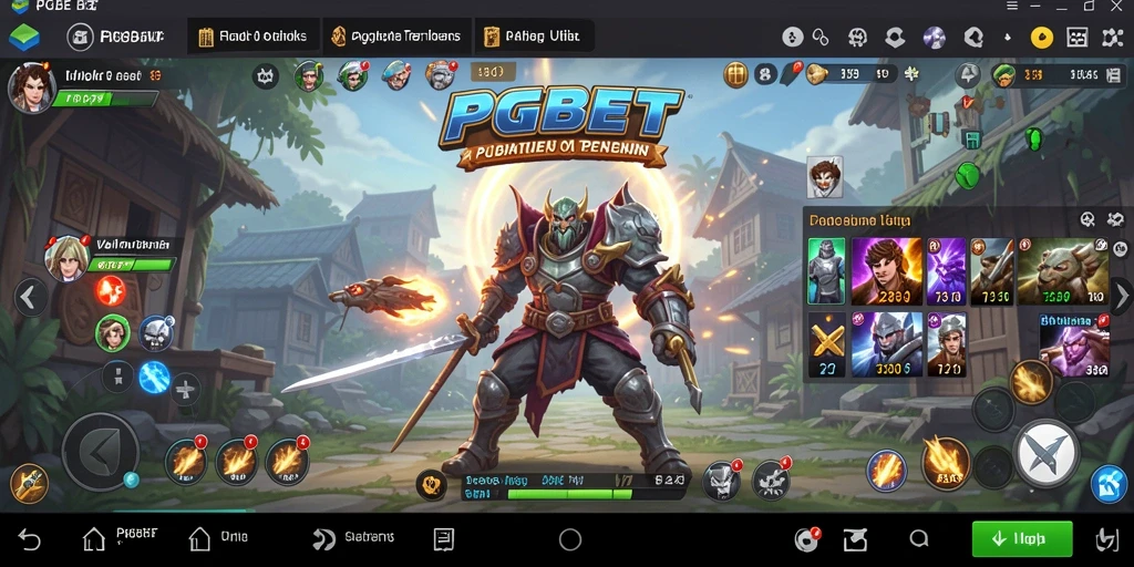 Tampilan antarmuka PGBET yang intuitif dan mudah digunakan