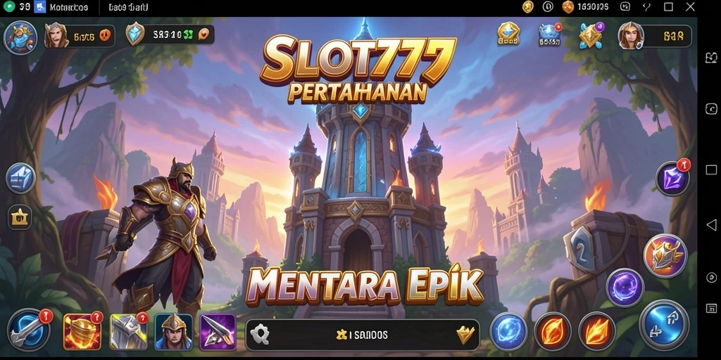 Tampilan gameplay SLOT777 yang menegangkan dan strategis.