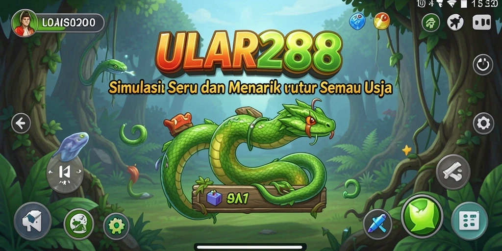 Tampilan gameplay ULAR288 yang menarik dan realistis.