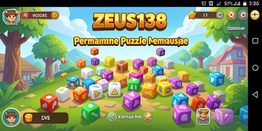 Tampilan gameplay ZEUS138 yang menantang dengan berbagai teka-teki.